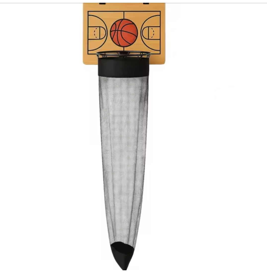 Basketball Trash Can Hoop – Indoor Clip-On Basketball Game