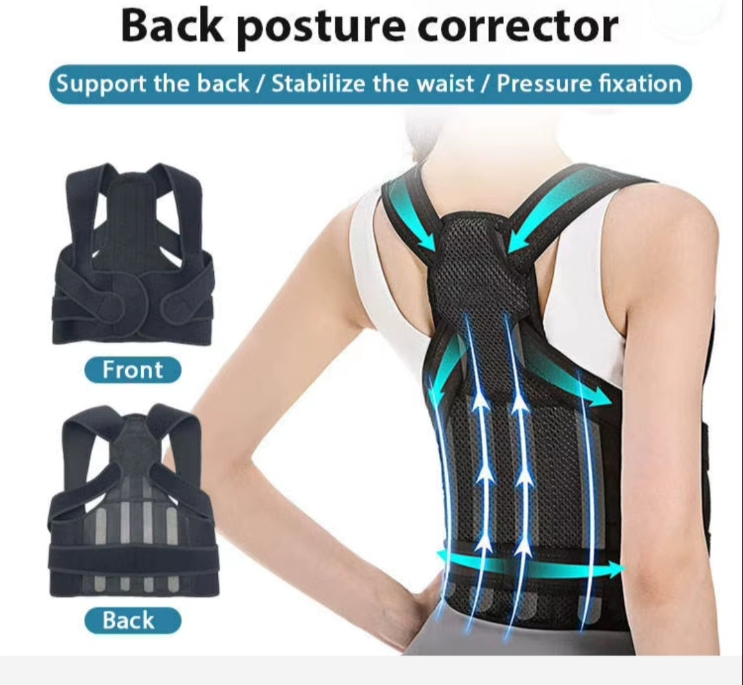 PostureFix™ — Adjustable Back Posture Support