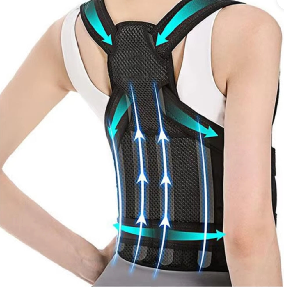 PostureFix™ — Adjustable Back Posture Support